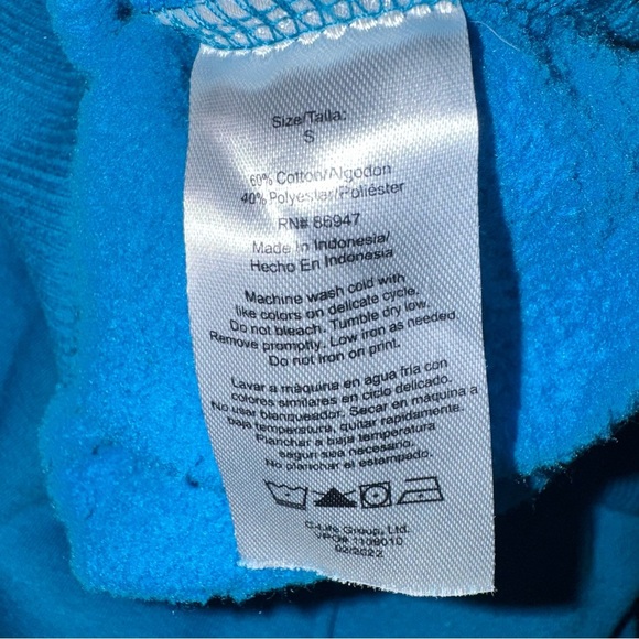 Marvel Mens Avengers Blue Hoodie Sweatshirt Graphic Small - Picture 5 of 9